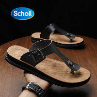 Scholl  Fashion รองรับอุ้งเท้า สำหรับภาวะเท้าแบน Eagle II รองเท้าแตะคีบ  ผู้ชาย รองเท้าสุขภาพ Comfort Sandal เบา ทนทาน รองเท้าสกอลล์- Biom Beck รองเท้าแตะคีบ Mens รองเท้าสุขภาพ