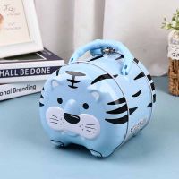 Tiger Piggy Bank Childrens room Decoration anti-fall Vinyl Piggy Bank box