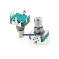 【CW】 2pcs Car DVD Navigation Potentiometer/Car Volume Switch/360 degrees Encoder/Volume EC11  Semicircular handle