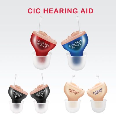 ZZOOI CIC Hearing aids for Deafness/Elderly Wireless Invisible Hearing Aid Adjustable Sound Amplifier for Deafness aparelho auditivo