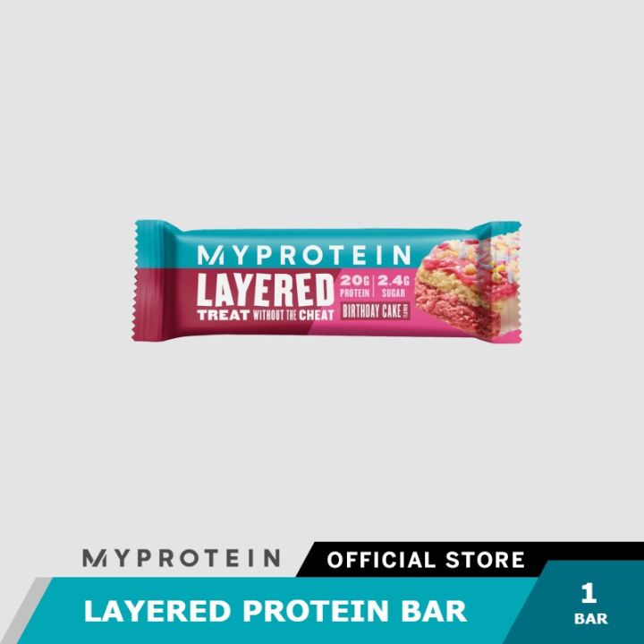 MYPROTEIN Layered Protein Bar, 1 Bar Lazada