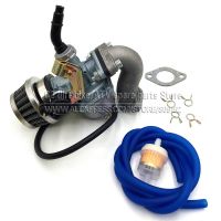 Cable Choke Carburetor PZ19 19mm PZ22 22mm With fuel hose air filter oil filter mainfold For Motorcycle ATV PitBike Go Kart Carb