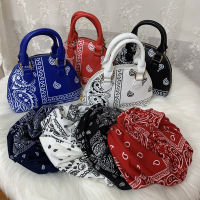 Fashion Cashew Flower Shoulder Bag for Women Retro Design Ladies Top Handle Shell Bags Female Set Purse Handbags Crossbody Bag