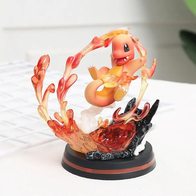 POKEMON Mega Evolution EGG GK Set Model Gengar Charizard Eevee Gyarados  Dragonite Blastoise Slowpoke Large Figure Action Gift