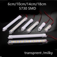 ◇ 12V/24V LED Light Strip 6cm 10cm 14cm 18cm Hard Rigid Tube Bar Lamp IP65 Waterproof 5730-led bead Lights Strips For DIY