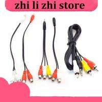 zhilizhi Store 4 Types 3.5Mm Male Jack Plug Stereo To 2Rca 3 Rca 3.5Mm Rca Male Female Connector Cable Headphone Aux Y Adapter Cord Audio