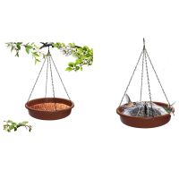 Water Feeder Hangable Sturdy Bird Solar Sprinkler Pedestal Bird Bath Fountain