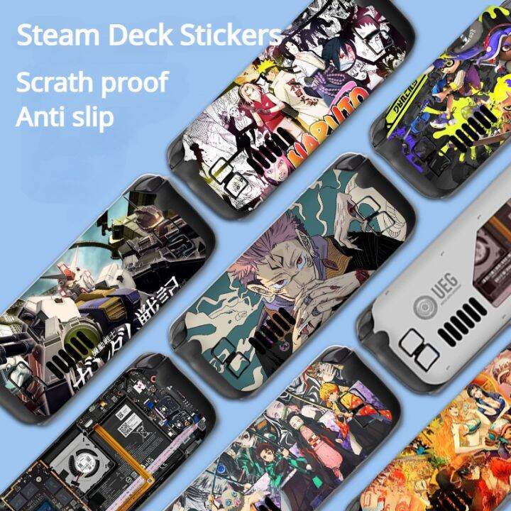 Steam Deck Skin Sticker Kawaii Cute Anime Game Pattern Full Wrap Cover