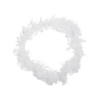 White Feather Boa Fluffy Craft Decoration 6.6 Feet Long