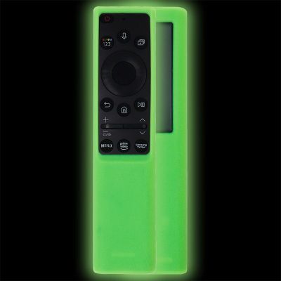 ”【；【-= Silicone Shell For  TV Bn59-01357A/01363L/01364A TM -1990C Solar Remote Control Protective Cover Replacement Case
