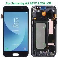 Original 5.2 Super AMOLED For Samsung Galaxy A5 2017 A520 LCD Display With Frame SM-A520F Touch Screen Digitizer Assembly