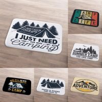 【CC】✺  40-60cm Happy Camper Non-Slip Doormat Entrance Rug for Front Door Floor Tub Bedroom Decoration Carpets