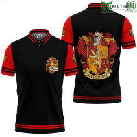 2023 NEW -Gry-ffindor House Bravery Harry-Potter Polo Shirt jersey(FREE NAME LOGO CUSTOM){trading up}