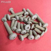 10PCS M3 M4 M5 M6 PEEK Polyetheretherketone Plastic Cross Recessed Pan Round Head Screws