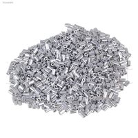 ✷ Oval Shape Aluminum Sleeves Clamps Wire Rope Swage Clip M0.8 Pack of 1000