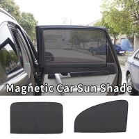 【LZ】ygip6080 Magnetic Car Sun Shade UV Protection Car Curtain Car Window Sunshade Side Window Mesh Sun Visor Summer Protection Window Film