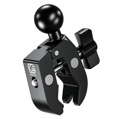 17MM 25MM Aluminum Alloy 1 Ball Handlebar Clamp Mount Base Mount 1 Ball For Double Socket Arm Bike Motorcycle Phone Holder