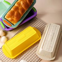 Silicone Baking Molds NonStick Rectangle Cake Pans  Loaf Pan Easy Release Bread Toast Mould Kitchen Accessories Pastry Tool Pots Pans