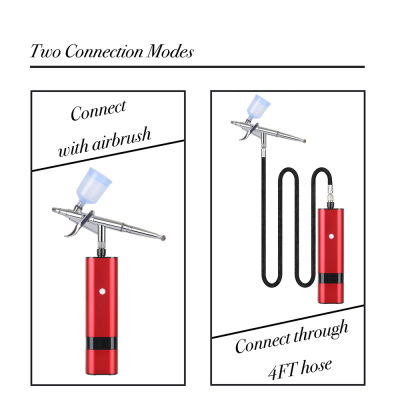 RIBO TM 80S-C จัดส่งฟรี Mini Airbrush เครื่องมือตกแต่งเค้ก Fondant Air Brush Machine Kit พร้อมชุดคอมเพรสเซอร์ Oxygen Spary Manufacturing