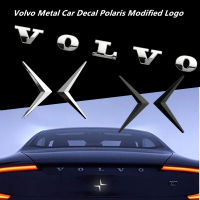 สติ๊กเกอร์โลหะติดด้านข้างรถยนต์สติ๊กเกอร์ประตูท้ายรถของ Volvo Polestar 1ชิ้นสติ๊กเกอร์แต่งรถสติกเกอร์ท้ายรถสติกเกอร์ด้านข้าง