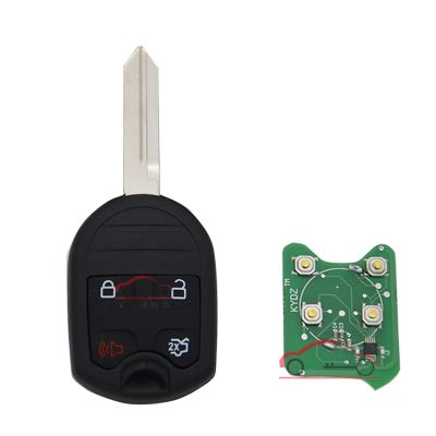Applicable to Ford Raptor sharp boundary straight plate remote control key chip sharp boundary remote control assembly Raptor chip key