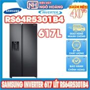 FreeshipMAX RS64R5301B4 Tủ Lạnh Samsung Inverter 617 lít RS64R5301B4 SV