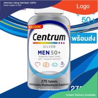 Centrum Silver Men 50+ วิตามินสำหรับผู้ชายอายุ 50 ปีขึ้นไป 275 เม็ด .,.,.,.,