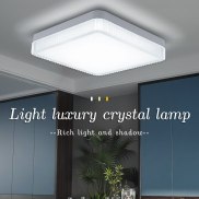 Đèn LED ốp trần siêu mỏng vuông trần tròn đèn 48W 36W 24W Sur bảng gắn đèn