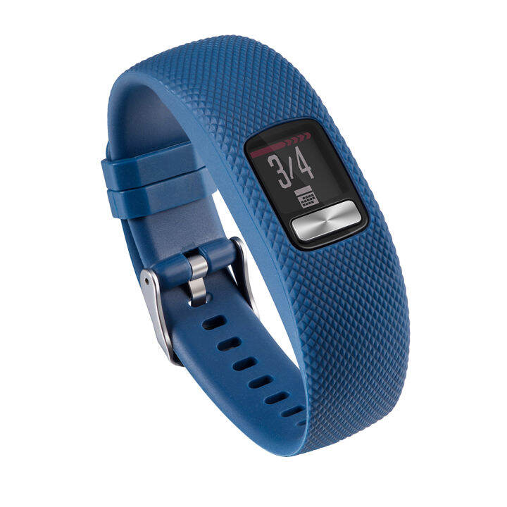 สายรัดข้อมือซิลิโคนทดแทนสำหรับนาฬิกา Garmin VivoFit 4 Lazada.co.th