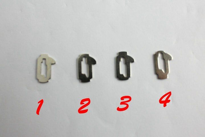 กุญแจล็อคหลักในการซ่อมรถยนต์อุปกรณ์เสริมกุญแจล็อค-toy43รถยนต์แผ่นล็อคแบบกกเครื่องมือล็อคสำหรับโตโยต้า