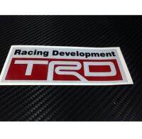 สติ๊กเกอร์ตัดคอม สะท้อนแสง 3M แท้ ลาย Racing Development TRD ขนาด 5x12 ซม. สำหรับ TOYOTA sticker แต่งรถ ติดรถ โตโยต้า