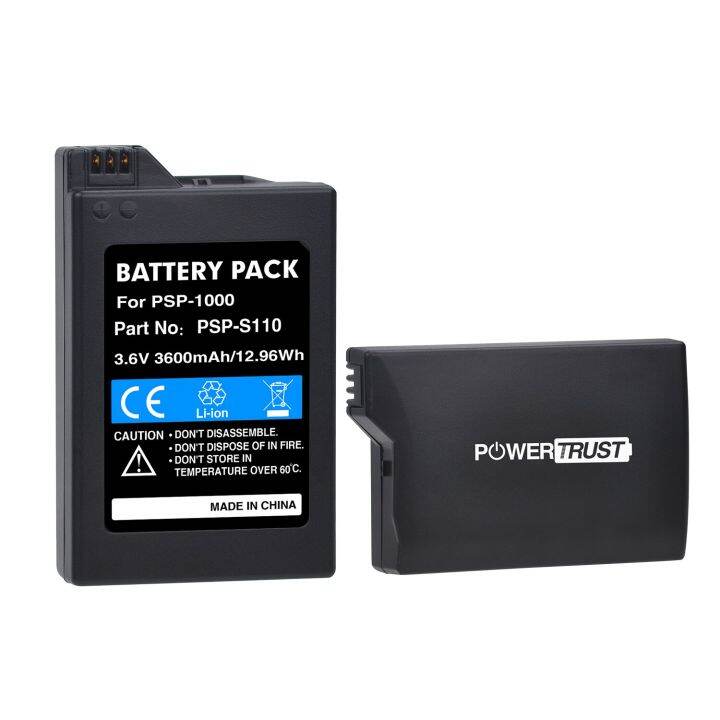 ZZOOI 3600mAh Rechargeable Battery Pack for Sony PSP 1000 PSPS110