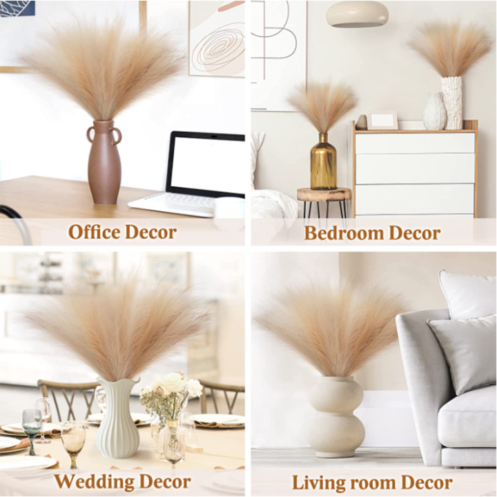 dt-hot-10pcs-artificial-black-pampas-grass-bouquet-for-home-bedroom-room-wedding-decoration-fake-plant-simulation-dried-flower-reedth