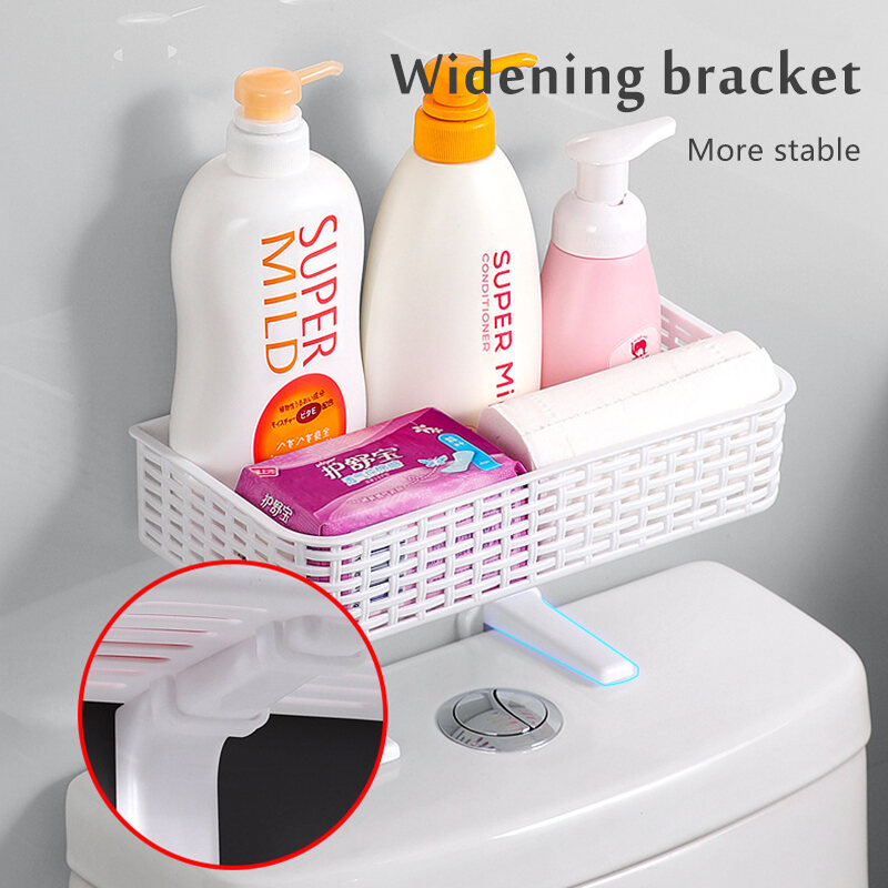 Wall Mounted Bathroom Toilet Storage Rack Toilet Storage Organizer Shelf Toiletries Storage Tool Above The Toilet