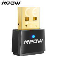 MPOW Bluetooth 5.1 USB Adapter 2-in-1 Wireless Bluetooth Dongle Transmitter Receiver Audio Adapter for Desktop Laptop Mouse PC