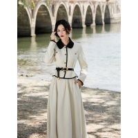 Spot parcel post French Suit Women 2022 Autumn New Fashion Short Temperamental Coat High Waist Skirt Two-Piece Set