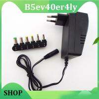 B5ev40er4ly Shop AC DC 3V 4.5V 5V 6V 7.5V 9V 12V Power Charger Supply Adapter Travel Plug 2.5A Universal Adaptor Converter 6 Plugs 30W