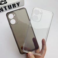 ซิลิโคนบางเป็นพิเศษเคสใสนิ่มสำหรับ Realme 10 Pro Plus 5G ฝาหลังโทรศัพท์ตรงโปร่งแสง