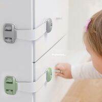 Child Safety Plastic Cabinet Lock Baby Protection From Children Safe Locks for Refrigerators Security Drawer Latches