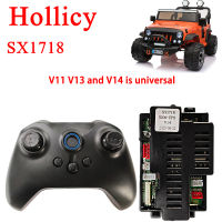 SX1718 Hollicy V14 520H 2.4G Alat Kawalan Jauh บลูทูธสำหรับรถจี๊ปรถออฟโรด Elektrik Kanak-Kanak dengan Fungsi