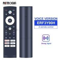 รีโมทคอนโทรลด้วยเสียง ERF3Y90H ของแท้รุ่นใหม่สำหรับสมาร์ททีวีกูเกิ้ล Hisense