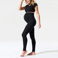 Wholesale High Quality Fitness Workout Maternity Wear High Waist Comfortable Plus Size Women Pregnant Maternity Legging