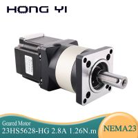 ❀✐ 2.8A 126N.CM 4-lead Stepper Motor 57 Motor Extruder 23HS5628 Gear Stepper Motor Ratio 3:1 Planetary Gearbox Nema 23 gear