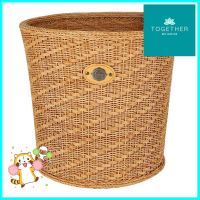 ตะกร้าผ้าทรงD MONARCH 42x40 ซม. ธรรมชาติBASKET MONARCH NATURE 42X40CM **จัดส่งด่วนทั่วประเทศ**