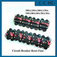 DC Protection Circuit Breaker 30A 50A 60A 80A 100A 150A 200A 250A 300A Fuse Reset for Solar Power System Overload Protection Breakers Load Centers  Fu