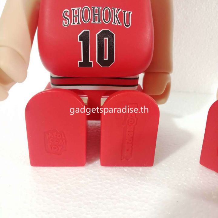 ฟิกเกอร์-bearbrick-400-slam-dunk-hanamichi-sakuragi-rukawa-kaede-bearbrick-28-ซม