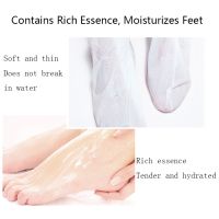 1 Pair Niacinamide Goat Milk Hand Foot Peel Moisturizing Anti Aging Rejuvenation Whitening Cat Claw Shape Foot Care