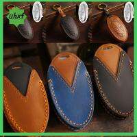 UHXF 5 7ขวด เคสกุญแจรถ ฝาครอบเต็มรูปแบบ เครื่องหนังแท้ เคสกุญแจรีโมท ของใหม่ ที่วางของ ปลอกหุ้มกุญแจ สำหรับ ที่ใส่ของฮุนได/Grandeur/GN7 2023/โคน่าอีวี2023 อุปกรณ์เสริมรถยนต์