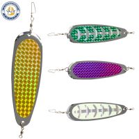 SGMSY ปรับน้ำหนักได้ Tlapia Fishing Flasher Trolling Lure กะพริบไฟกะพริบ ลึกและลึก จานนักดำน้ำ 2023 14ซม./31กรัม เครื่องมือโทรลลิ่ง ตกปลาทะเลตกปลา