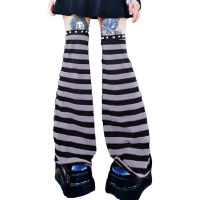 ที่อุ่นขาแบบถัก Flared Style Below Knee Leg Warmers Mid Tube Knee Socks For Women And Girls